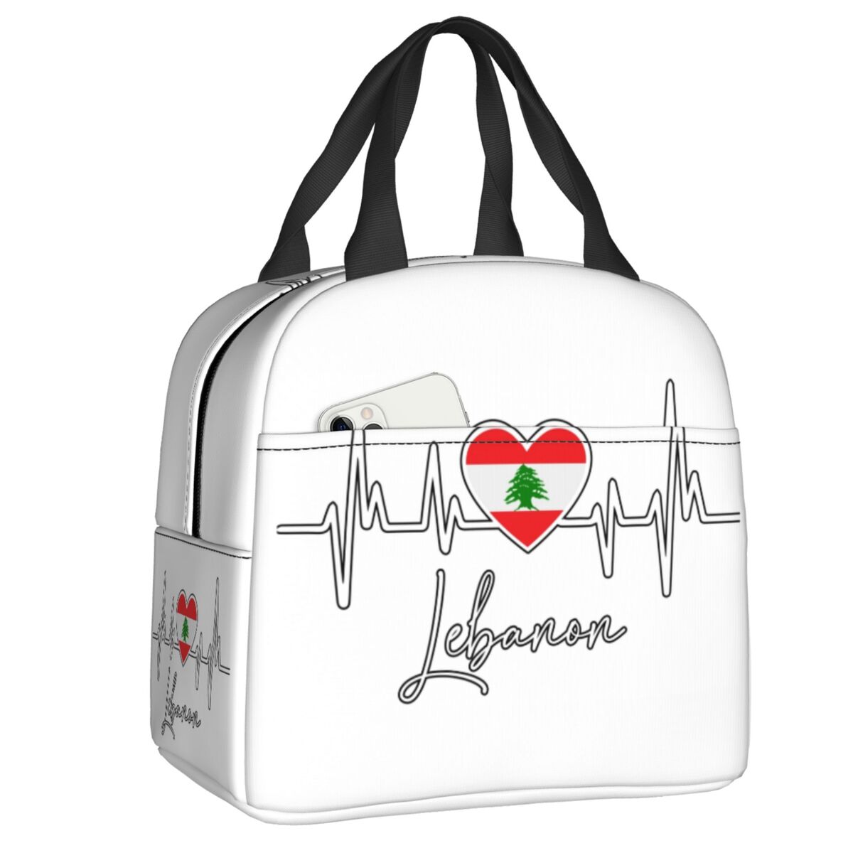 Women Bags Lebanon - Benutzerdefinierte wärmeisolierte Lunchtasche für Damen, Libanesischer
