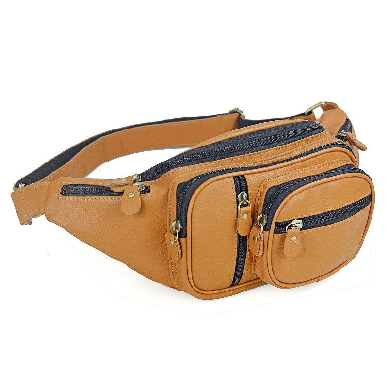 Saddle Bag Leather - Männer Echt leder Taillen packungen männlich