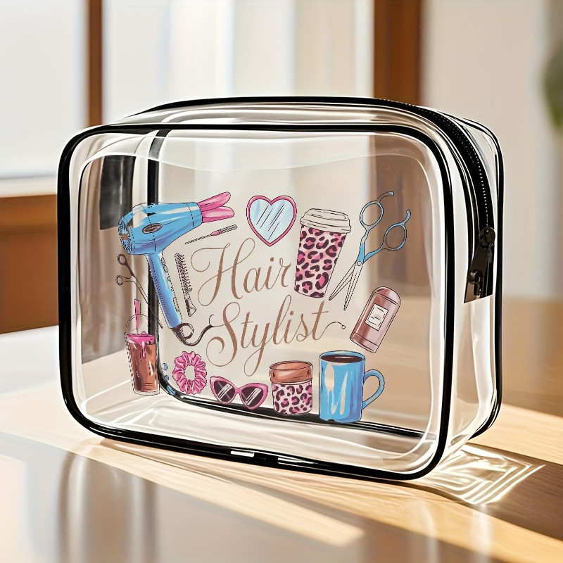 Women Bags For Airport - 1 Stück Transparente Make-up-Tasche Durchsichtige Reise-Toilettentasche