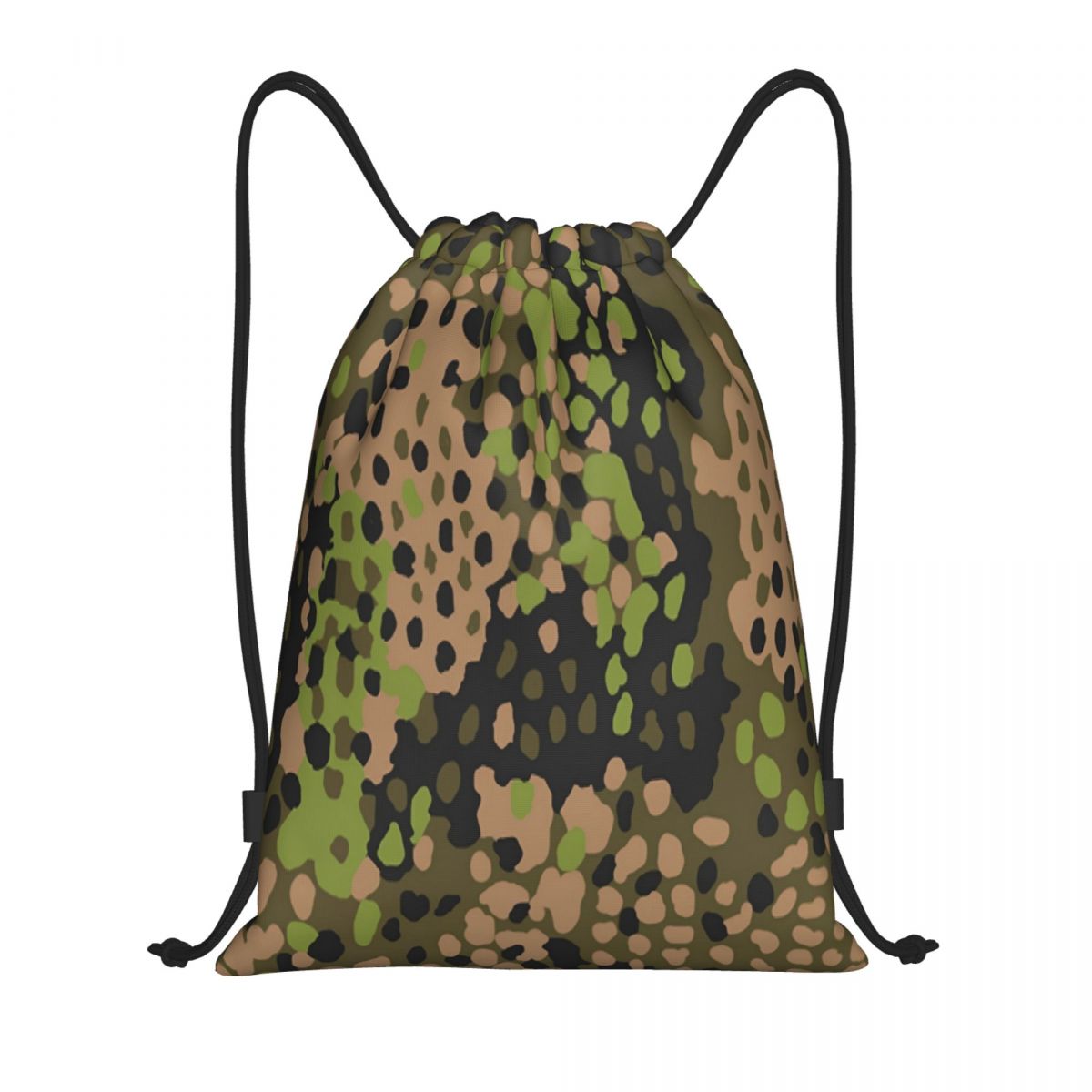 Women Bags Germany - Benutzerdefinierte WW2 Camo Kordelzug Rucksack Sport