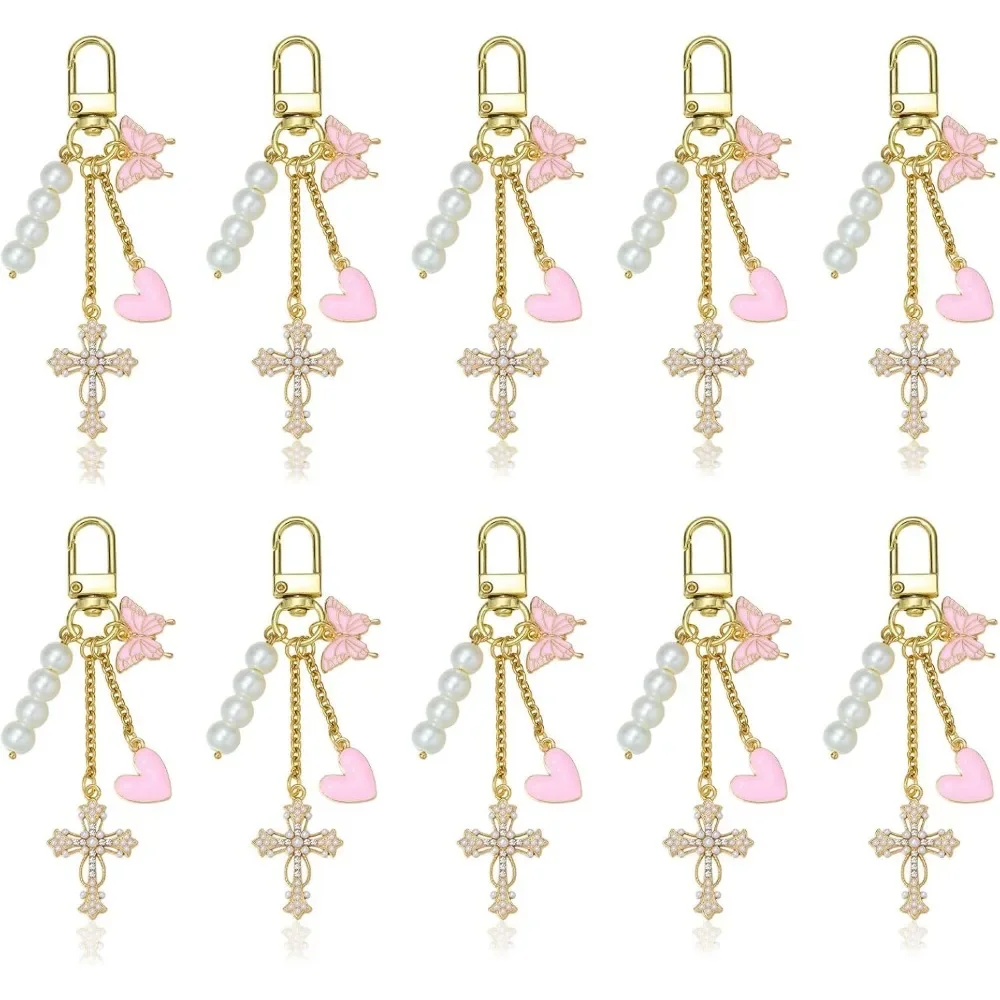 Women Bags For Eid - 5-15 Stück Rosa Schmetterling Herz Kreuz