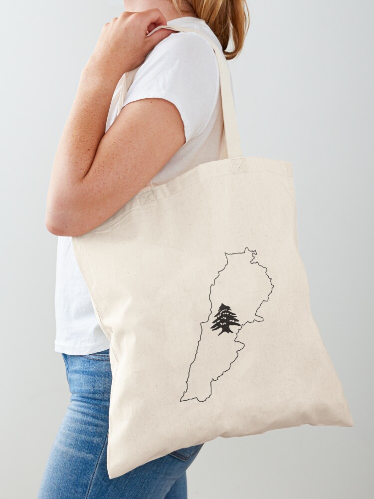 Women Bags Lebanon - Libanon-Zedernholz-Tragetasche, Stofftasche, Damen-Canvas-Tragetaschen, Stofftasche