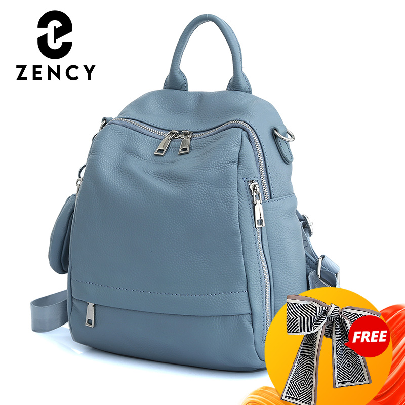 Women Bags H&M - Zency Damen-Rucksack aus echtem Leder, hochwertige