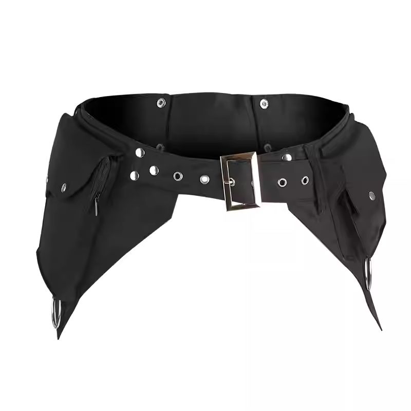 Women'S Retro Bags - Damen Mittelalter Punk Hüfttasche Steampunk Pu