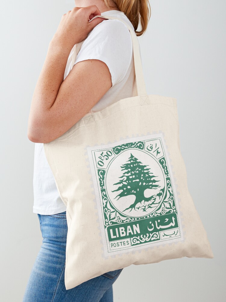 Women Bags Lebanon - LEBANON Stempel-Tragetasche, Tragetasche für Damen, wiederverwendbare