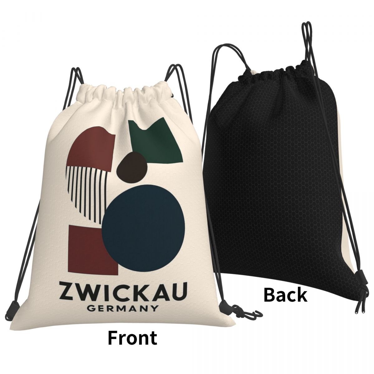 Women Bags Germany - Zwickau Deutschland Bauhaus Geometrische Rucksäcke Tragbare