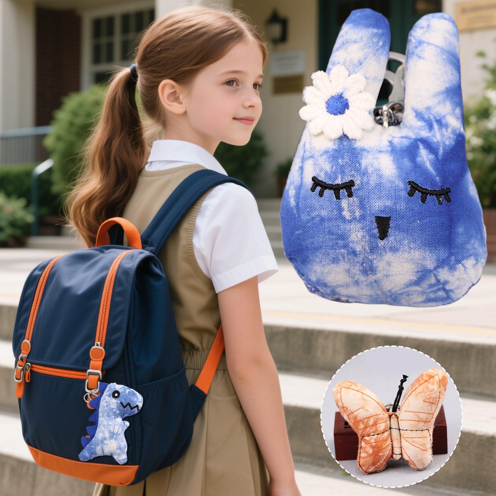 Women Bags Collection - Dinosaurier-Plüsch-Schlüsselanhänger, süßer Mädchen-Rucksack, Schlüsselanhänger, Damen-Taschen-Zubehör für