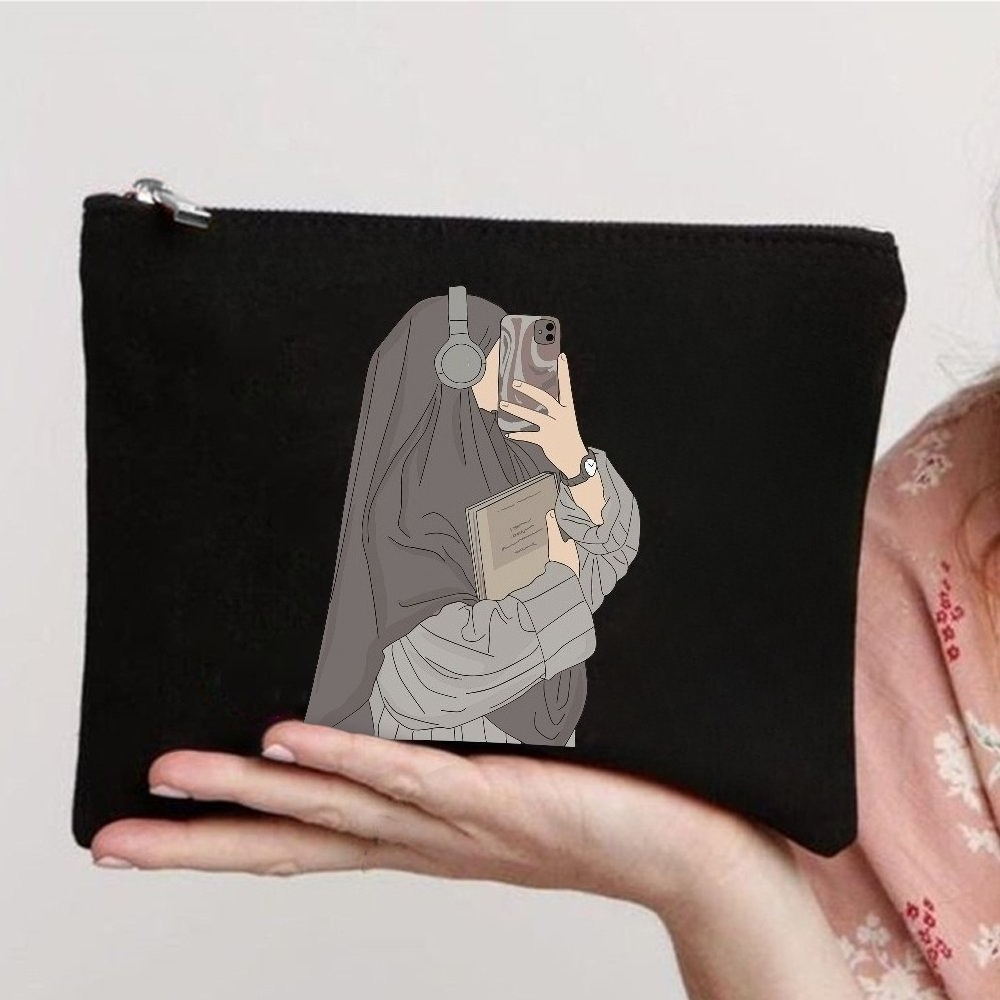 Women Bags For Eid - Kosmetiktasche für Frauen Modische Kopftuch-Kosmetiktasche Hijab