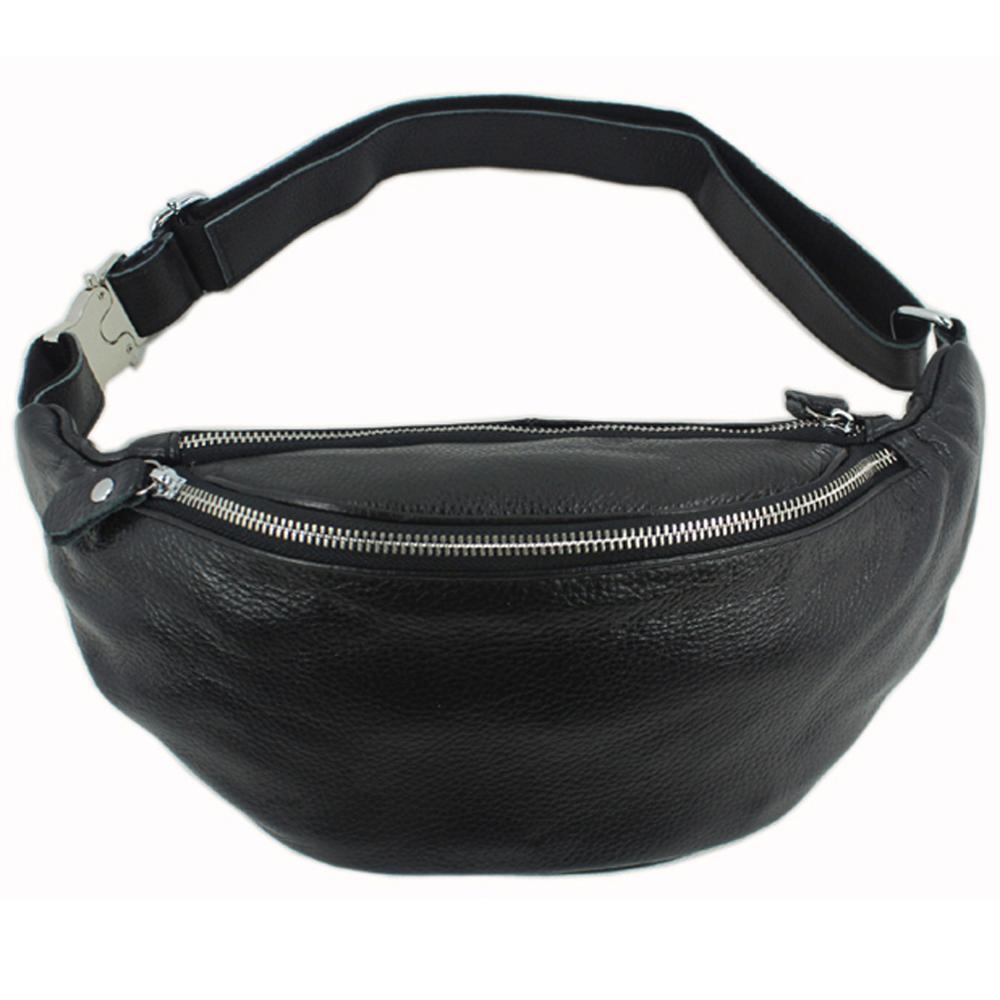 Saddle Bag Leather - Fashion Echtes Leder taille tasche für