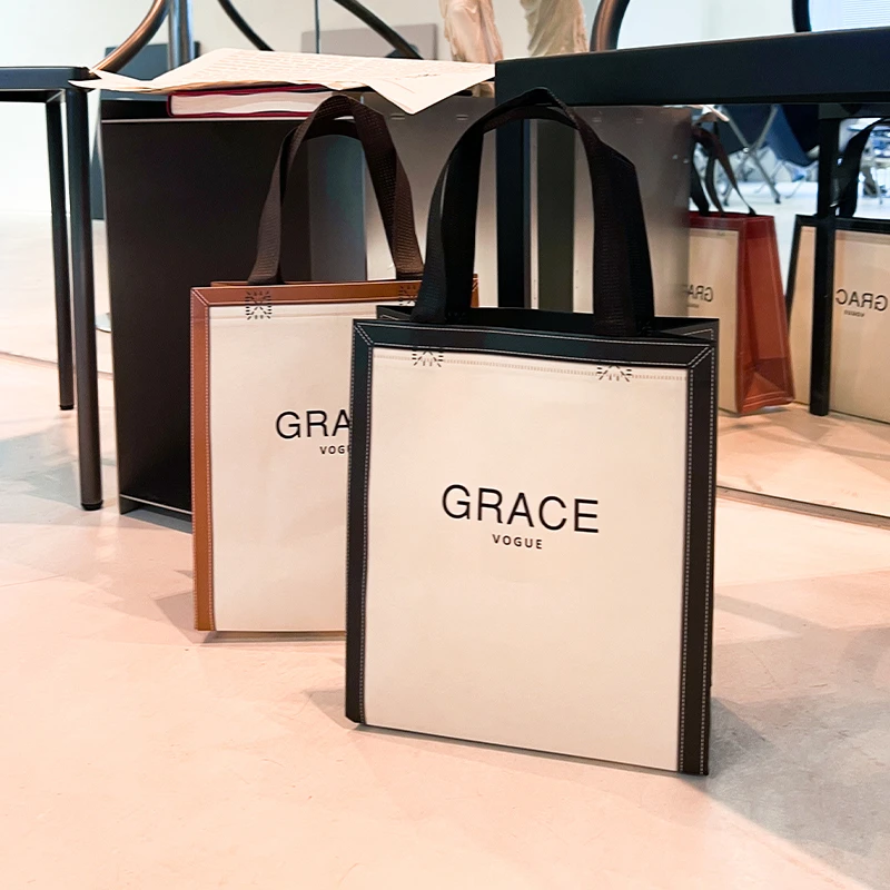 Women Bags For Eid - 10 Stück Vlies-Einkaufstaschen für Damen, umweltfreundlich,
