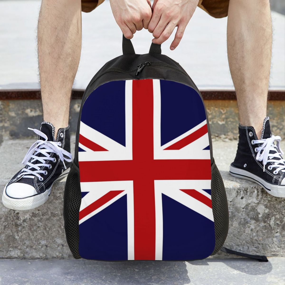 Women Bags Uk - Rucksack mit Union Jack-Flagge des Vereinigten