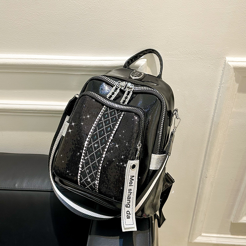 Women Bags H&M - Großer Lederrucksack, lässige Damen-Schultasche, modische Umhängetasche