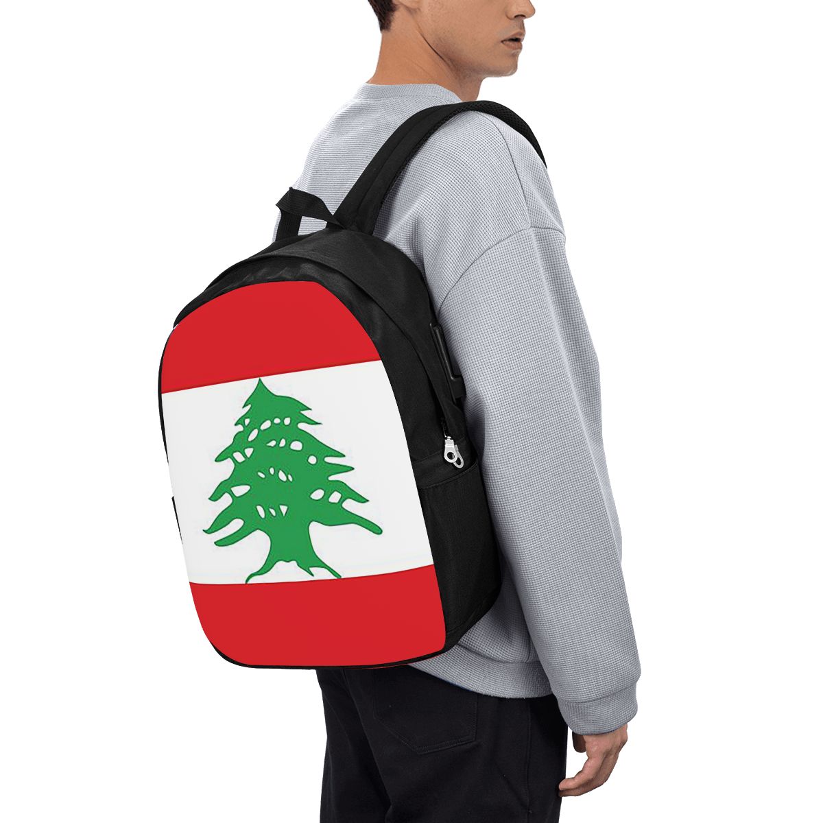 Women Bags Lebanon - Rucksack mit Flagge des Libanon, Reisetasche