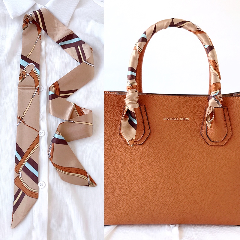 Women Bags Polene - Frau Dünner Seidenschal 90 cm *