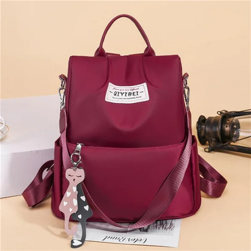 Women Bags H&M - Hochwertiger wasserdichter Oxford-Rucksack, Damen-Reise-Tagesrucksack mit hoher