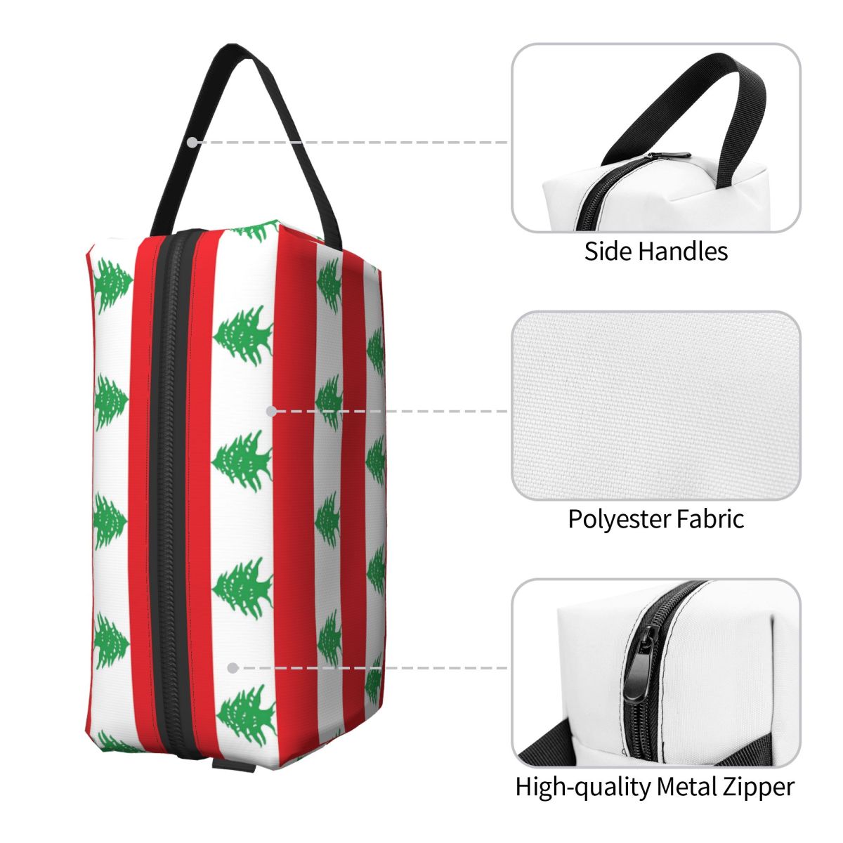 Kosmetiktasche mit Flagge des  – Women Bags Lebanon Bewertung und Preis