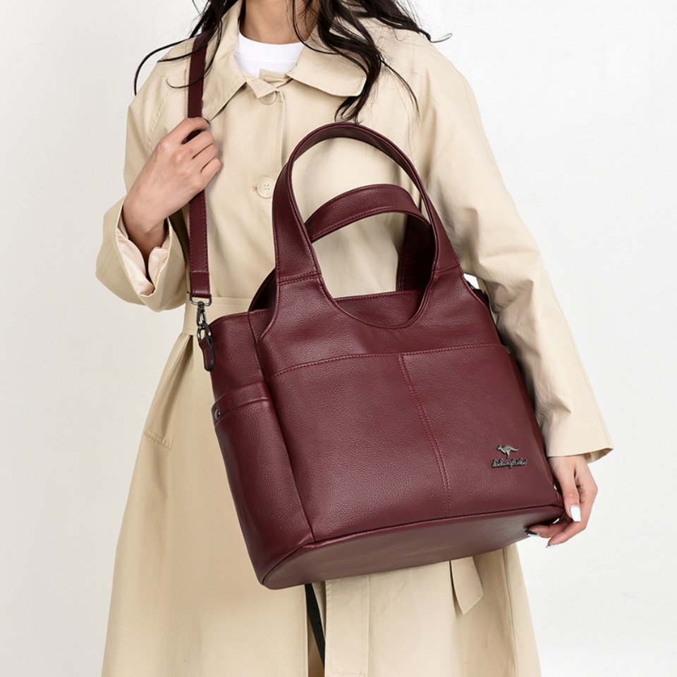 Weiche Leder-Tragetasche mit 3 – Women Bags Polene Bewertung und Preis