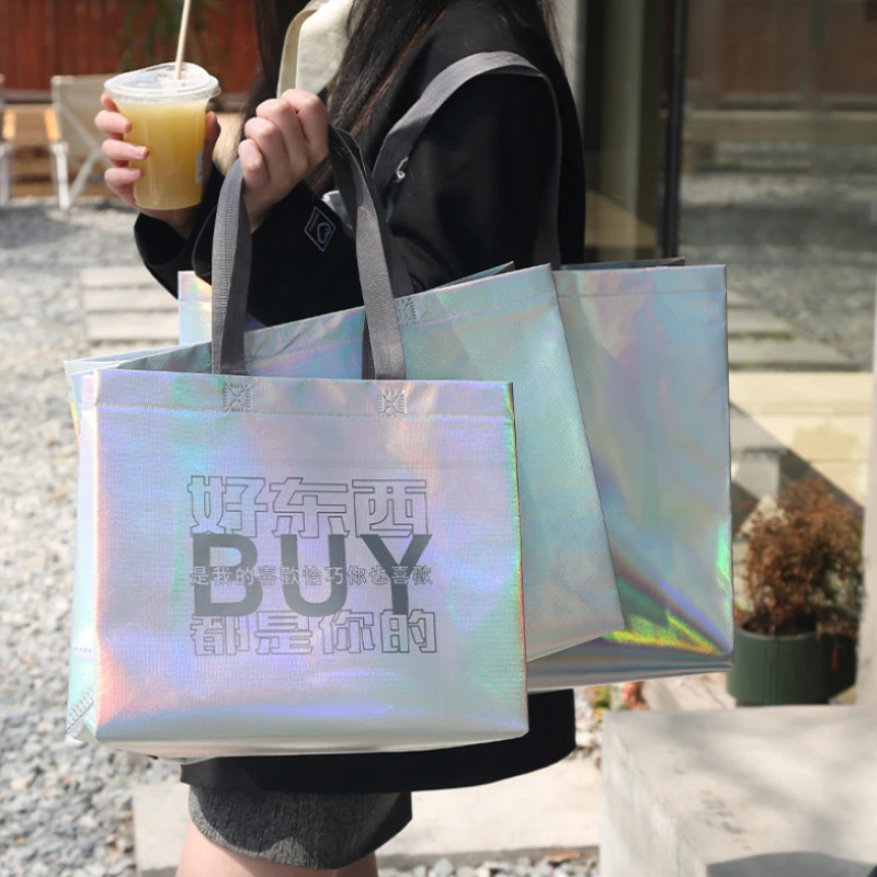 10 Stück Laser-Vliesstoff-Trag – Women Bags For Eid Bewertung und Preis