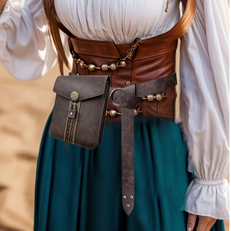 2 Stück mittelalterlicher Vint – Saddle Bag Leather Bewertung und Preis