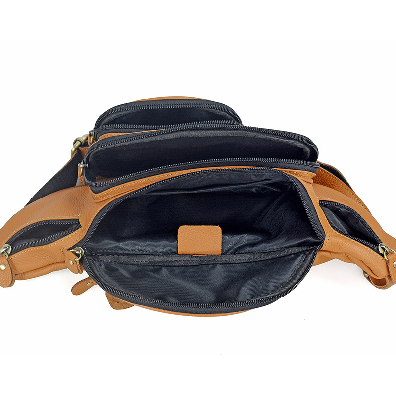Männer Echt leder Taillen pack – Saddle Bag Leather Bewertung und Preis