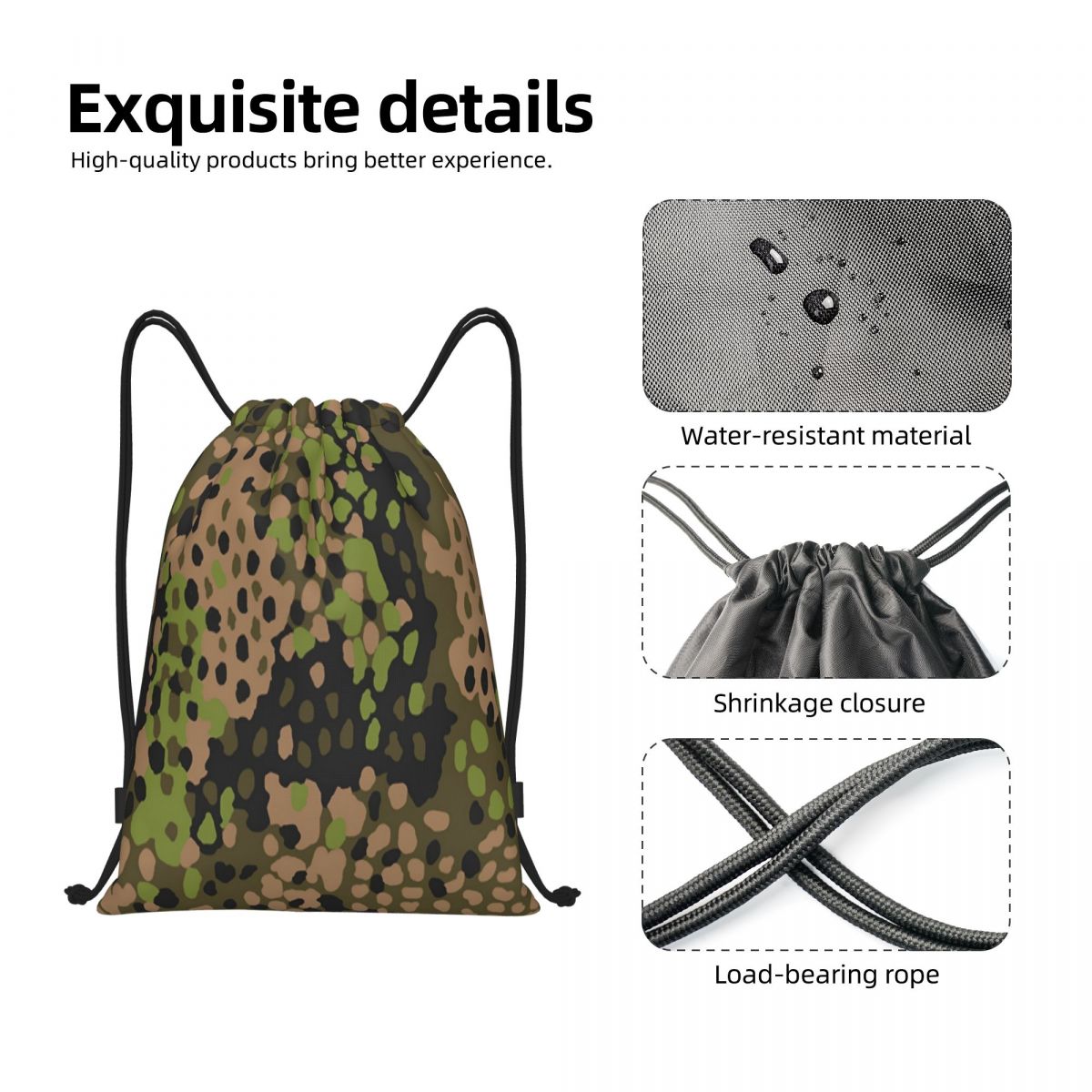 Benutzerdefinierte WW2 Camo Ko – Women Bags Germany Bewertung und Preis