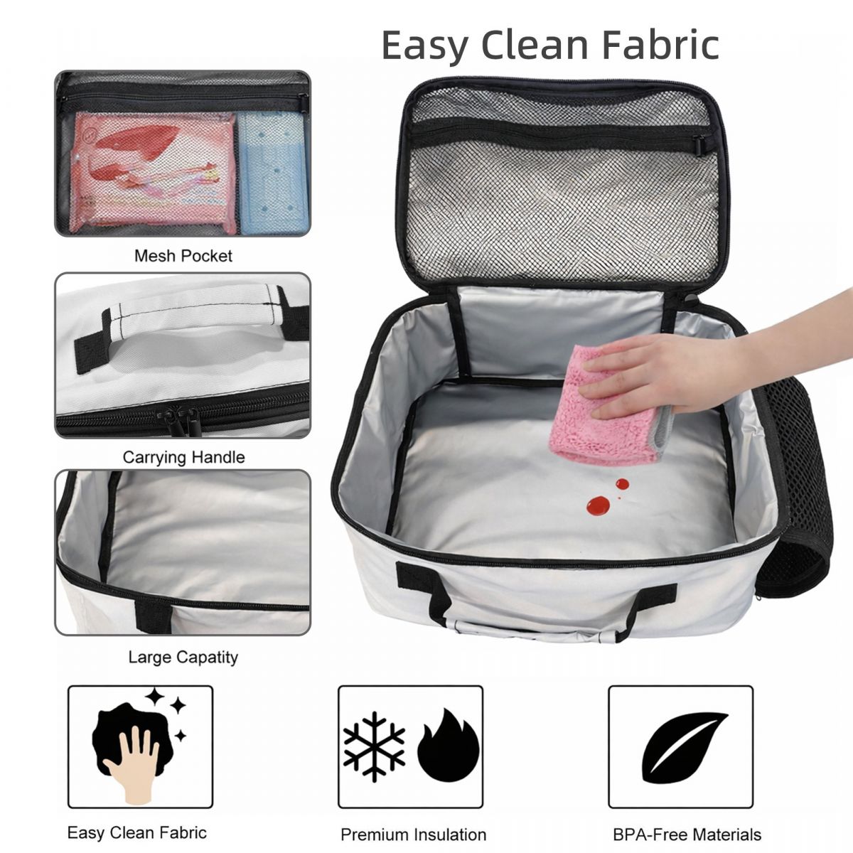 Isolierte Lunchtasche mit Liba – Women Bags Lebanon Bewertung und Preis