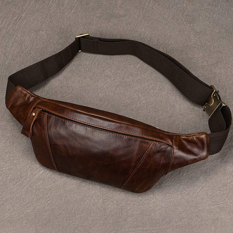Herren Leder Brusttaschen Umhä – Saddle Bag Leather Bewertung und Preis