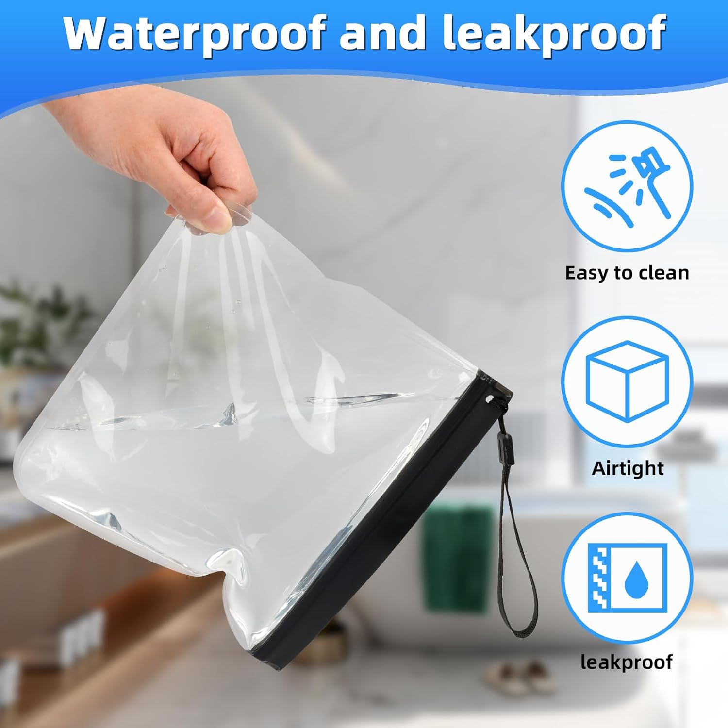 2 Stück transparente Reise-Kul – Women Bags For Airport Bewertung und Preis