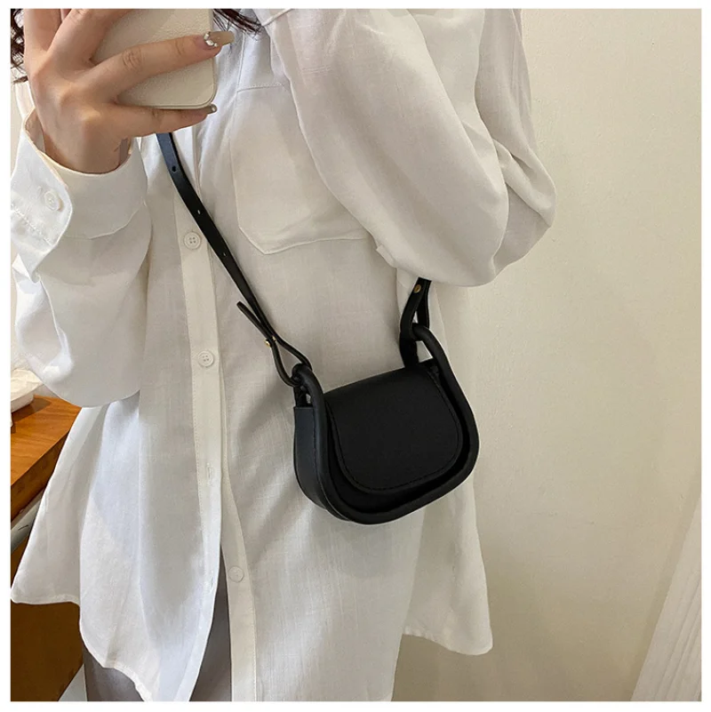 Candy Farbe Mode PU Leder Mini – Saddle Bag Leather Bewertung und Preis