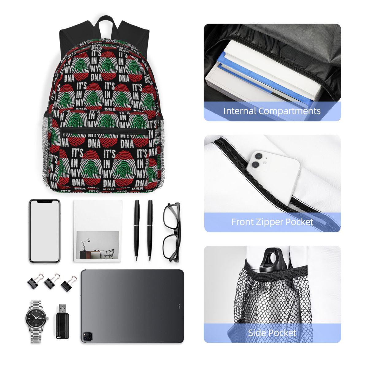 Libanesische Flagge, Libanon,  – Women Bags Lebanon Bewertung und Preis