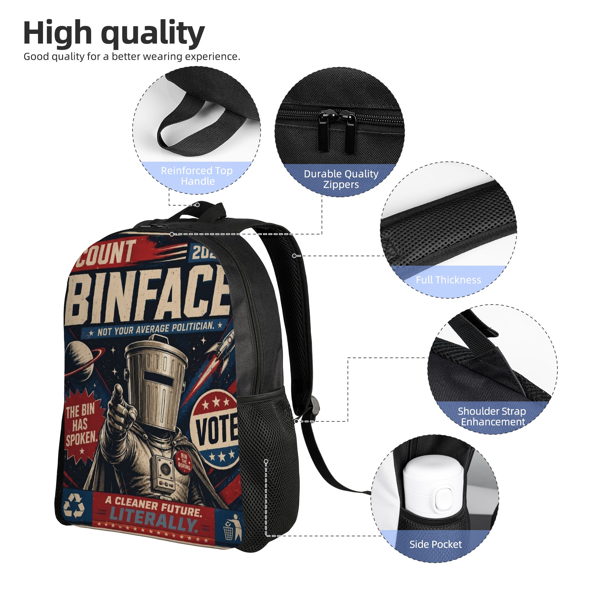 Count Binface Vote Binface UK  – Women Bags Uk Bewertung und Preis