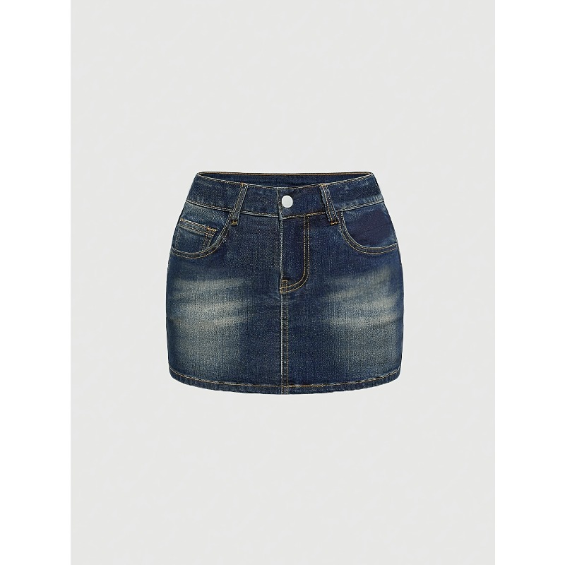 Sommer-Denim-Retro-Kurzrock fü – Women'S Retro Bags Bewertung und Preis