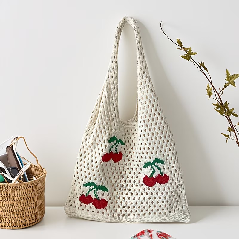 Stilvolle Damen-Häkeltasche mi – Crochet Market Bag Bewertung und Preis