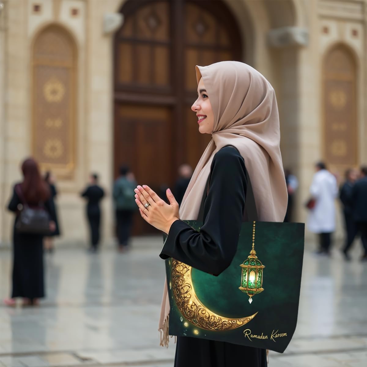 Ramadan Tote Bag Damen Eid Mub – Women Bags For Eid Bewertung und Preis
