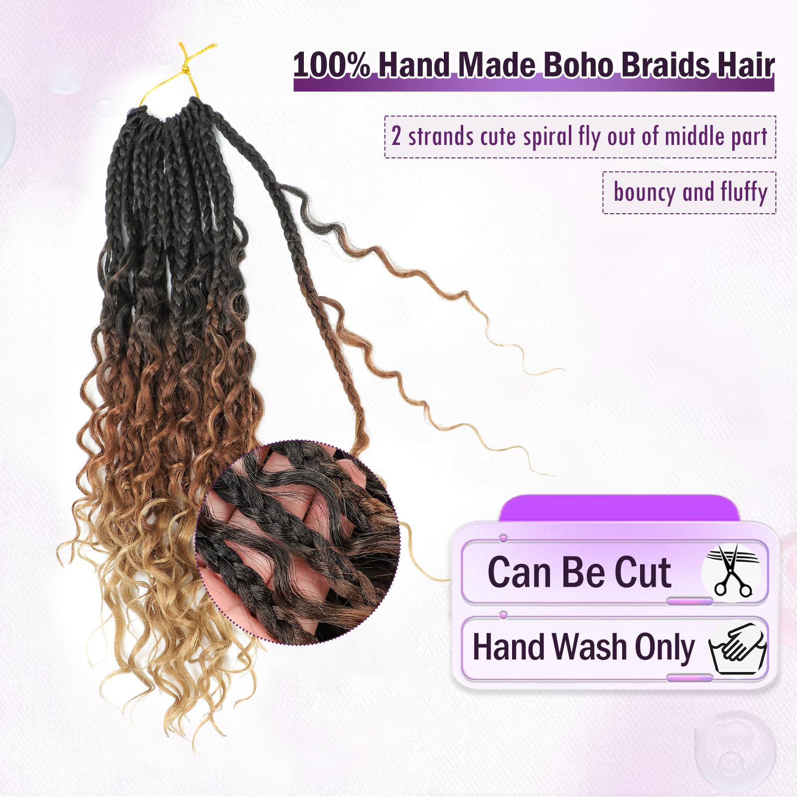 14 Zoll Goddess Box Braids Häk – Women Bags Pack Bewertung und Preis