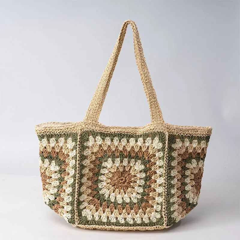Sommer Handgewebte Tasche Farb – Crochet Market Bag Bewertung und Preis