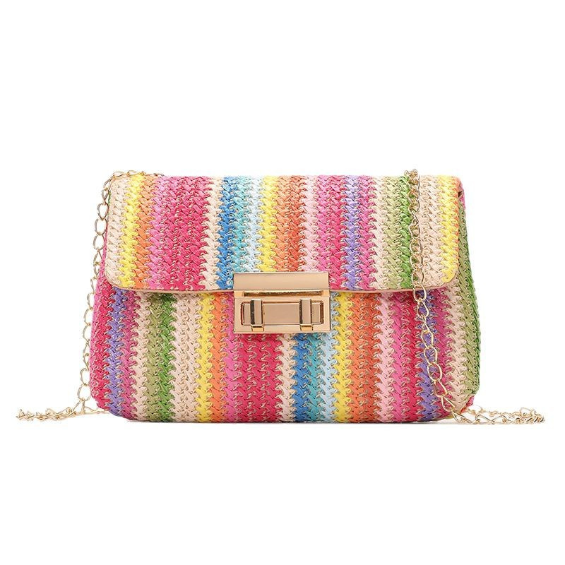 Damen Sommer Strand Regenbogen – Women Bags Polene Bewertung und Preis