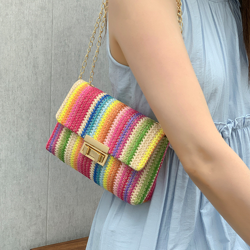 Damen Sommer Strand Regenbogen – Women Bags Polene Bewertung und Preis
