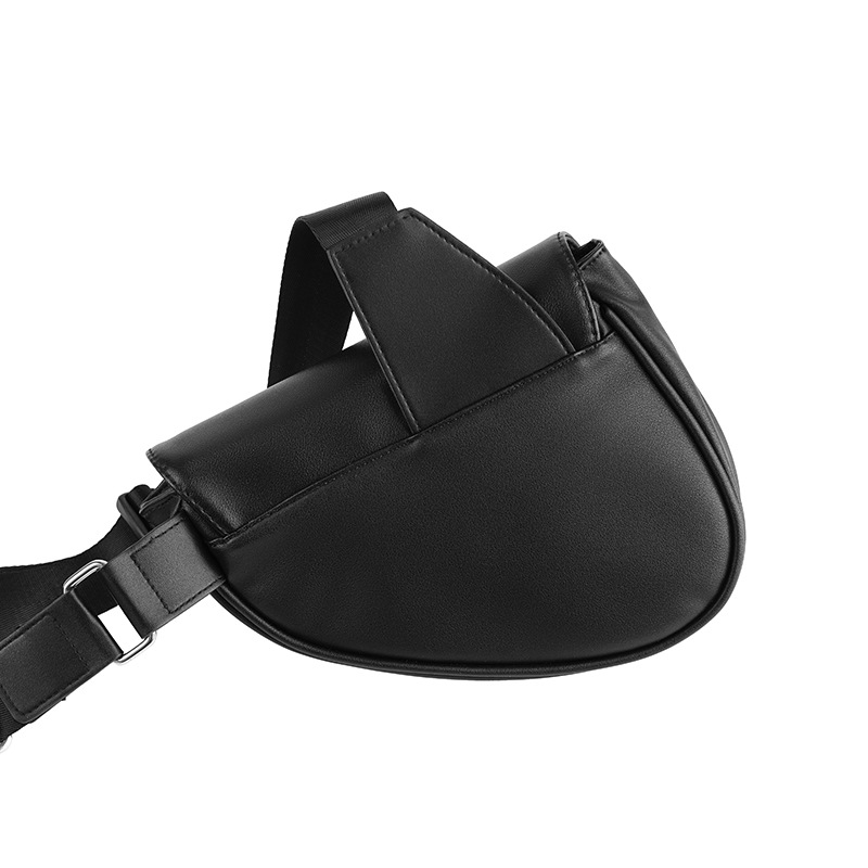 Männer PU Männlichen Brust Tas – Saddle Bag Leather Bewertung und Preis