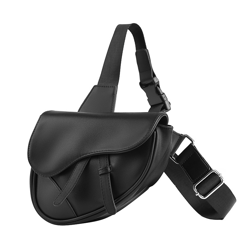 Männer PU Männlichen Brust Tas – Saddle Bag Leather Bewertung und Preis