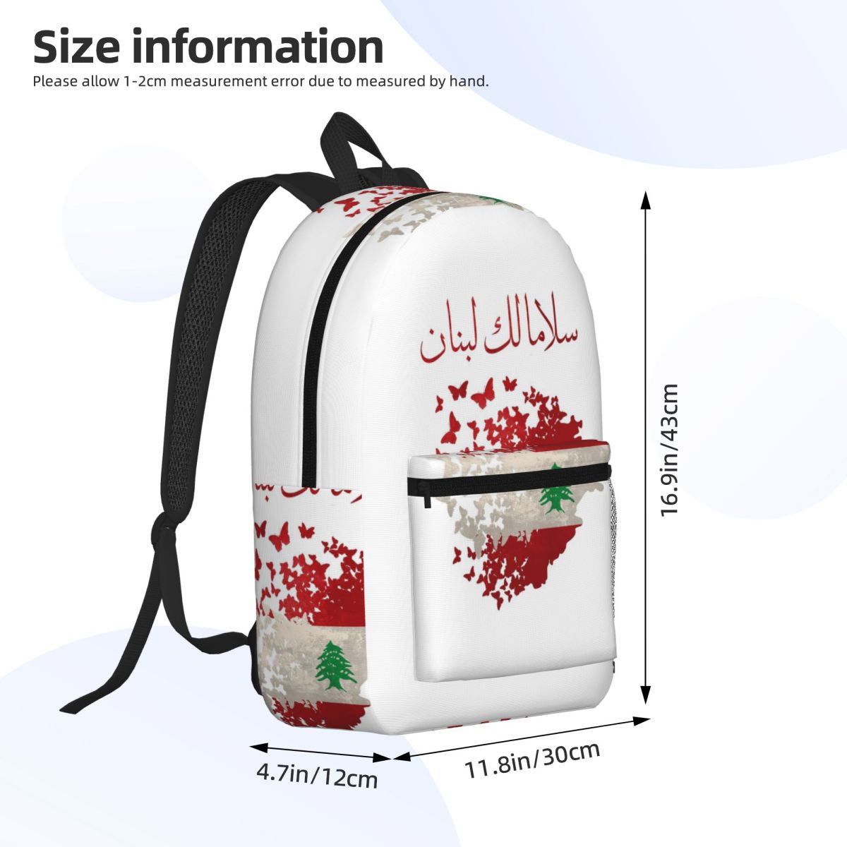 May Peace Come To Lebanon Ruck – Women Bags Lebanon Bewertung und Preis