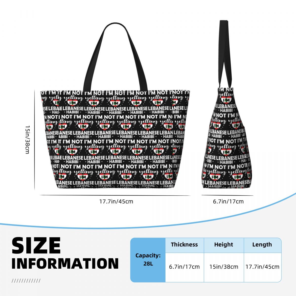 Libanesische Flagge, libanesis – Women Bags Lebanon Bewertung und Preis