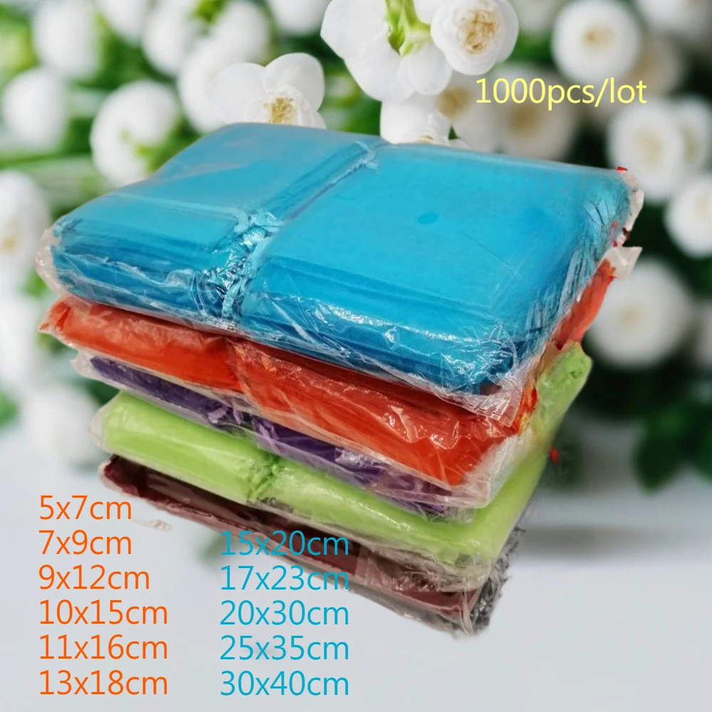 11 Größen 1000 Stück Organza-G – Women Bags For Eid Bewertung und Preis