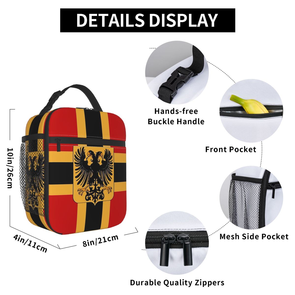 Isolierte Lunchtasche mit Deut – Women Bags Germany Bewertung und Preis