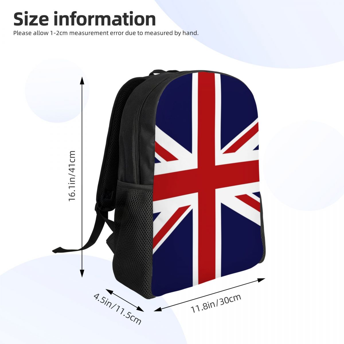 Rucksack mit Union Jack-Flagge – Women Bags Uk Bewertung und Preis