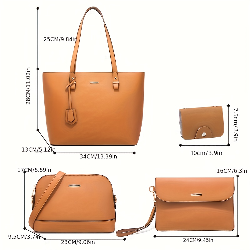 4 stücke Mode frauen Tasche Se – Women'S Retro Bags Bewertung und Preis