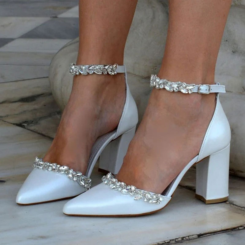 Spitzer High Heel Dicker Absat – Women Bags New Bewertung und Preis
