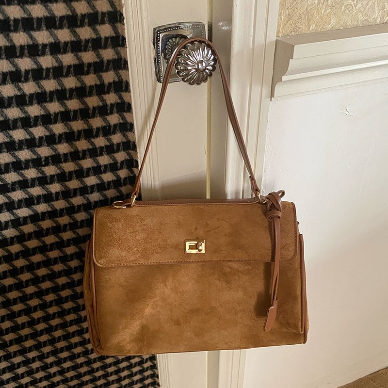 Faux wildleder frauen handtasc – Women Bags For Airport Bewertung und Preis