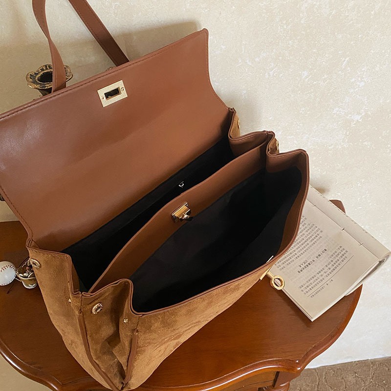 Faux wildleder frauen handtasc – Women Bags For Airport Bewertung und Preis