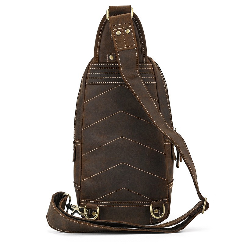 Mode-Design Luxus männer Sling – Saddle Bag Leather Bewertung und Preis